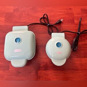 Combo Dash Mini 4" Waffle Maker Non Stick
350 Watts and Dash Egg Bite Maker
